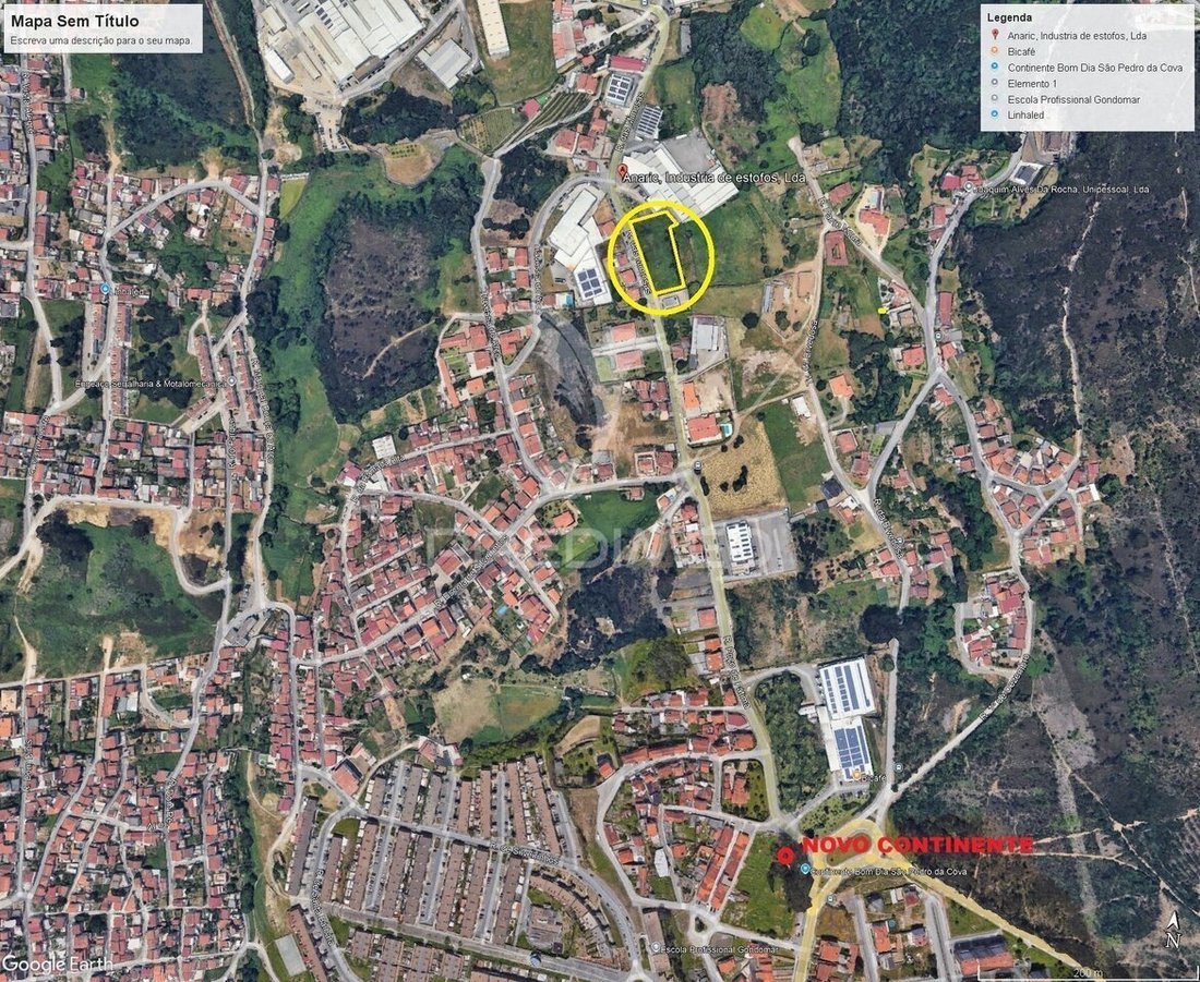 Land in Fanzeres e Sao Pedro da Cova, Porto District, Portugal 5 - 17595970