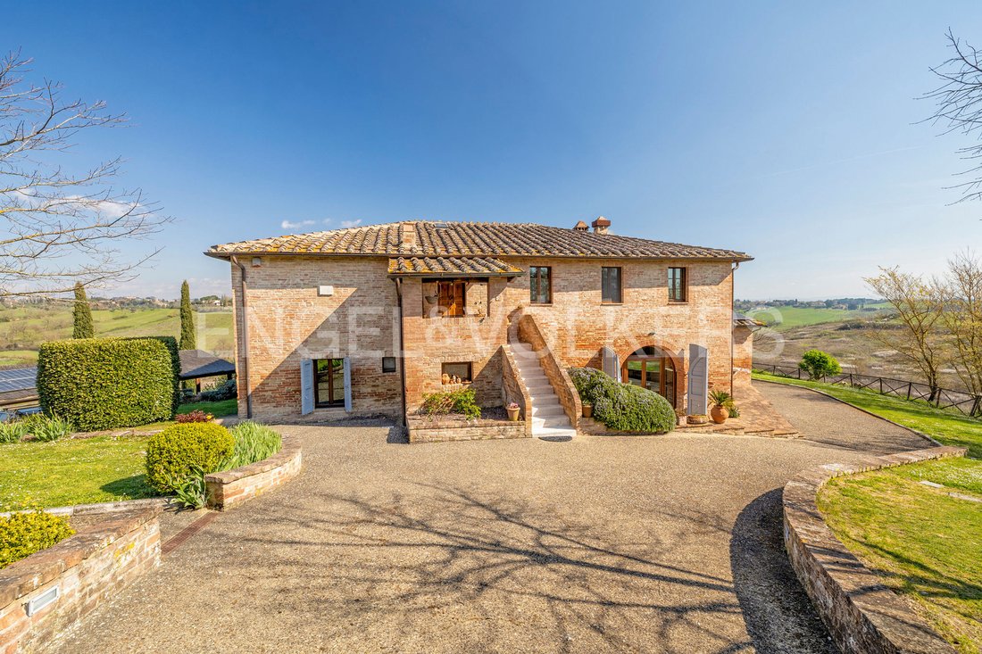 Country House in Cerchiaia - Taverne d'Arbia, Siena, Tuscany 3 - 17598840
