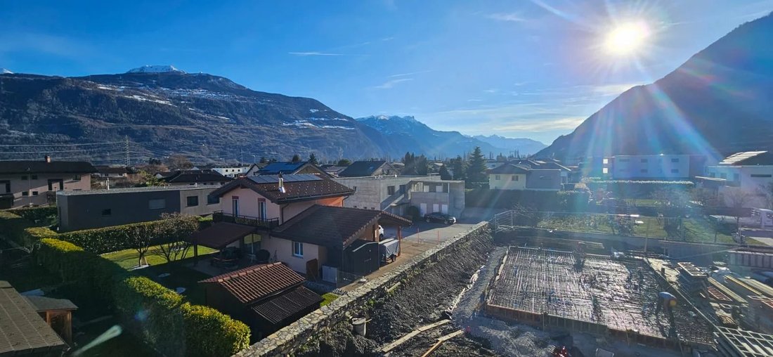 Vétroz – 3.5 Rooms New On The Ground Floor With Private Garden Of 75 M²