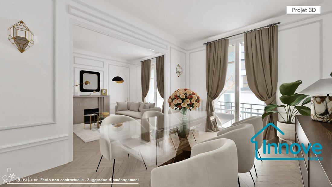 Apartment in Violet Commerce, Paris 15e Arrondissement, Paris 4 - 17615095