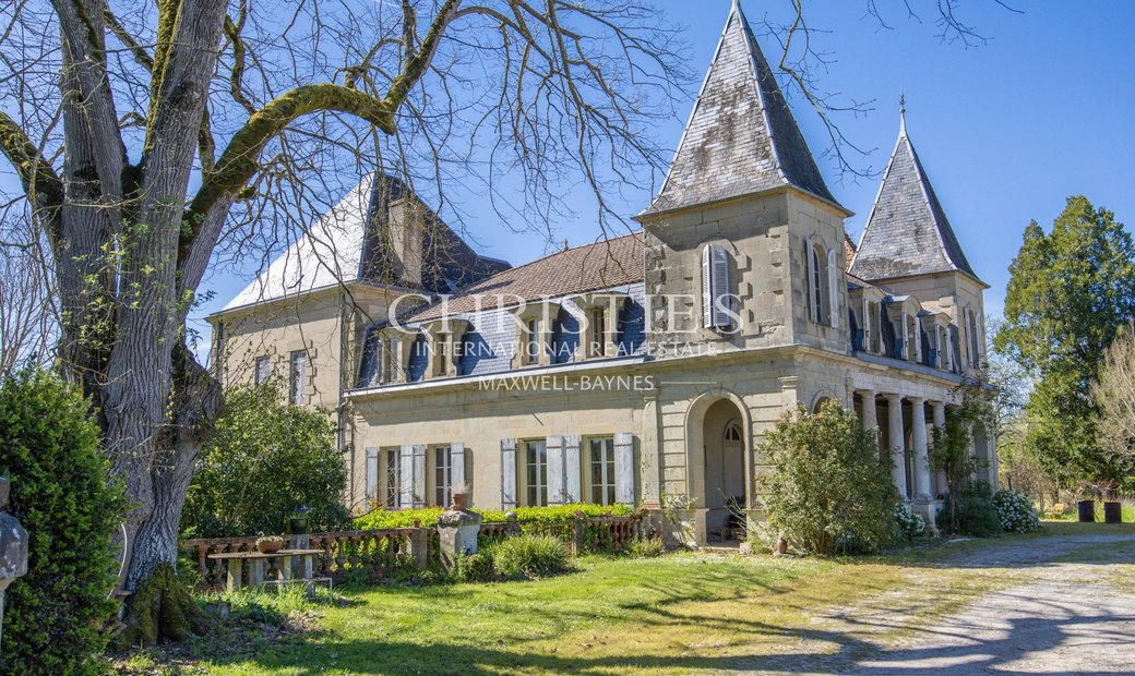 Timeless Elegance & Rural Serenity: A Majestic Chateau Estate With A Chapel And 13.2 Hectares Of Lan