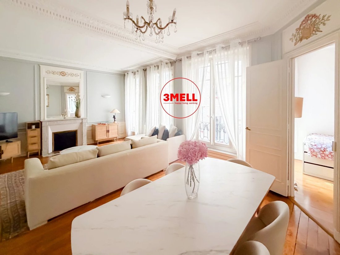 Apartment in Courcelles-Wagram, Paris 17e Arrondissement, Paris 4 - 17599014