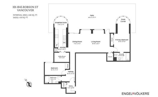 Condominio a Vancouver, Columbia Britannica, Canada 1