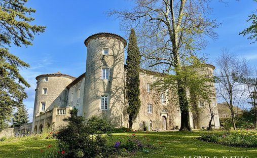 Chateau in Chomerac, Auvergne-Rhône-Alpes, France 1