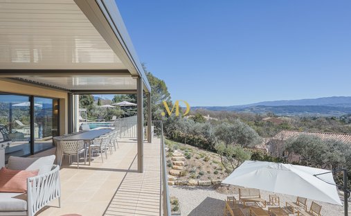 18th Century Château Facing The Luberon