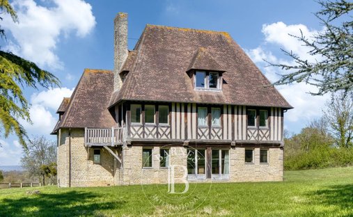 House in Beaumont-en-Auge, Normandy, France 1