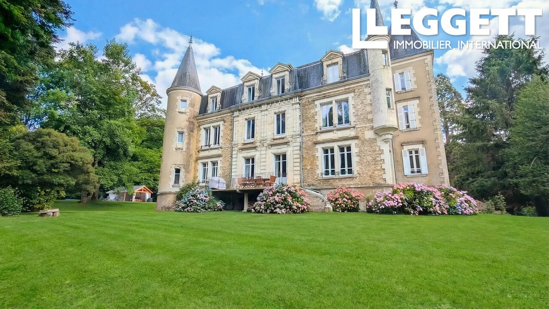 Castle in Saint-Germain-les-Belles, Nouvelle-Aquitaine, France 2 - 17619256