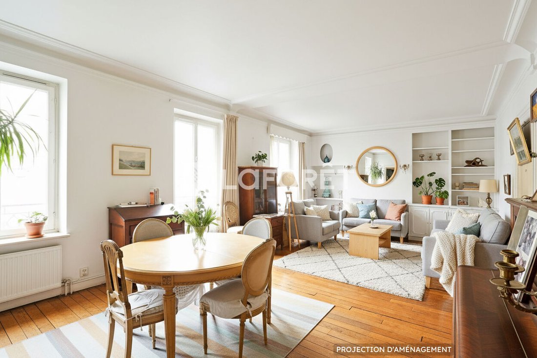 Apartment in Montsouris Dareau, Paris 14e Arrondissement, Paris 1 - 17405793