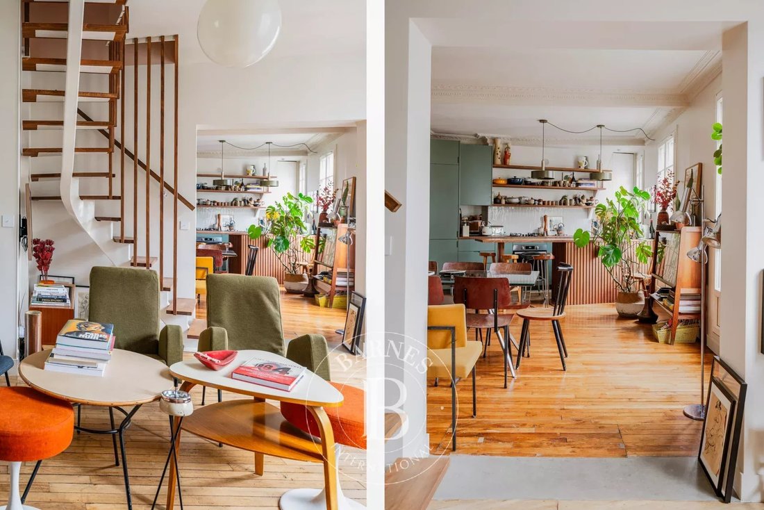 Apartment in Clignancourt-Jules Joffrin, Paris 18e Arrondissement, Paris 4 - 17618122