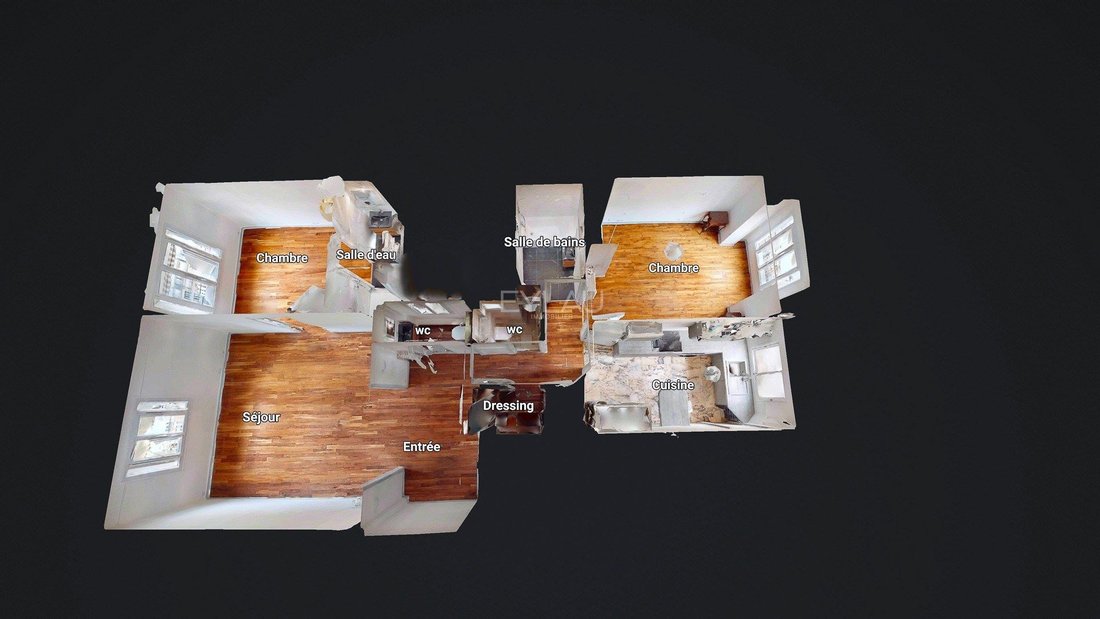 Apartment in Pereire-Malesherbes, Paris 17e Arrondissement, Paris 3 - 17619152