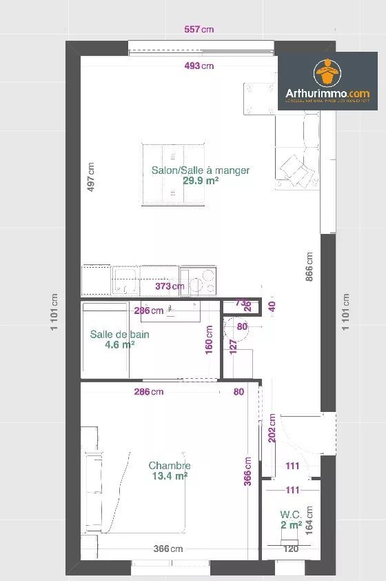 Apartment in Grosseto-Prugna, Corsica, France 5 - 17235139