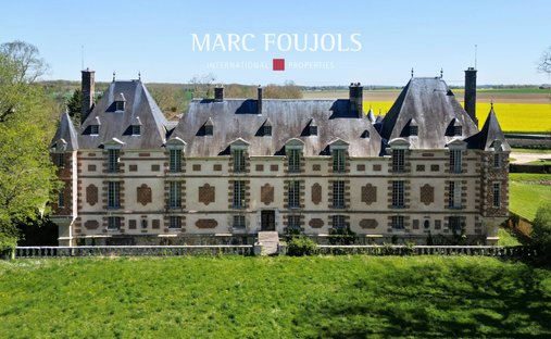 Schloss in Pacy-sur-Eure, Normandie, Frankreich 1
