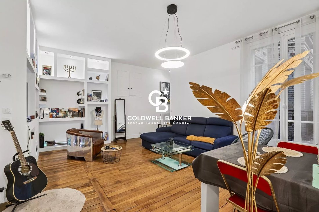 Apartment in Père Lachaise-Réunion, Paris 20e Arrondissement, Paris 4 - 17622485