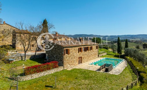 Casa di campagna a Poggibonsi, Toscana, Italia 1