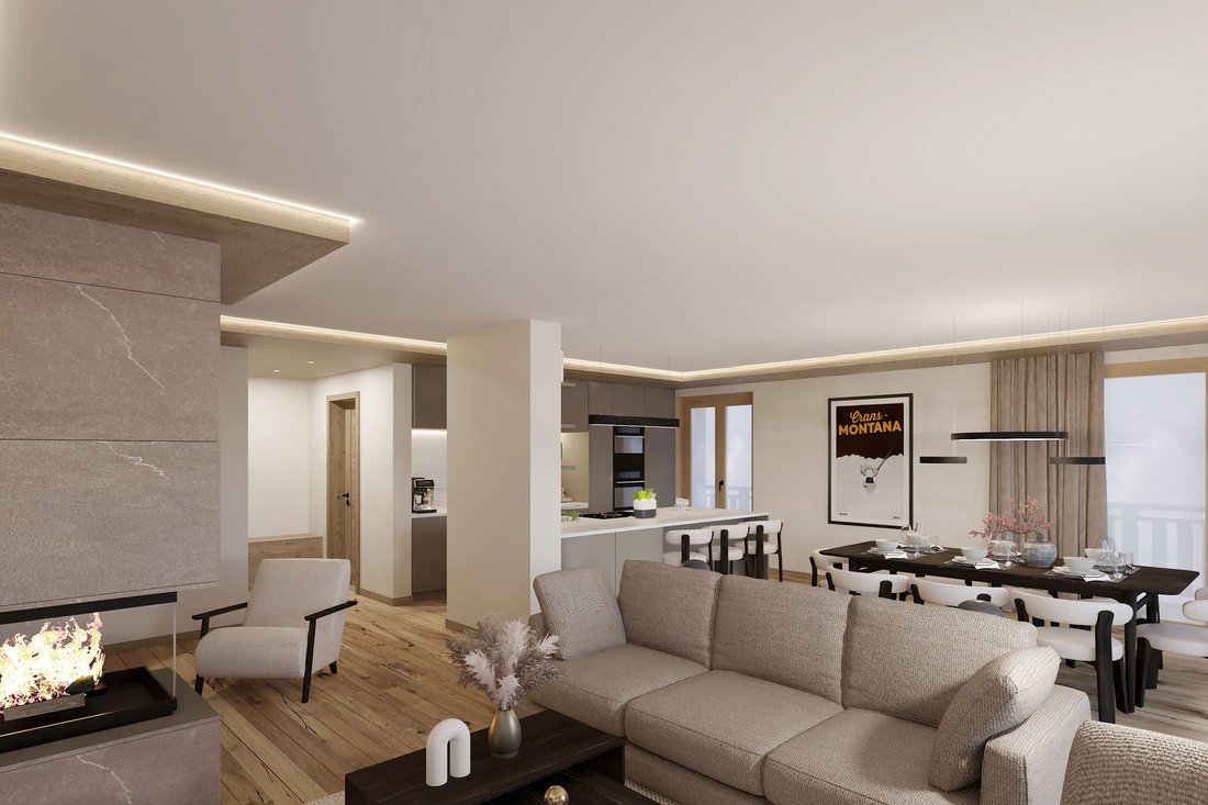 Condo in Crans-Montana, Valais, Switzerland 2 - 14843605
