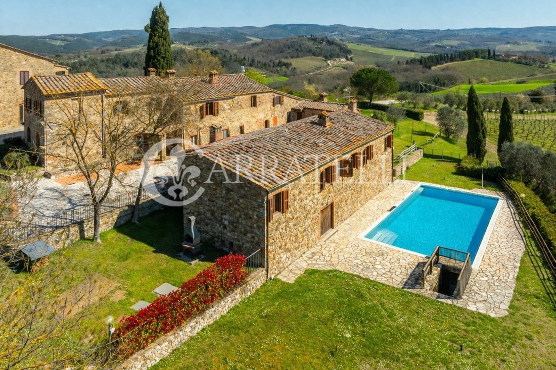 Country House in Poggibonsi, Tuscany, Italy 1 - 17621228
