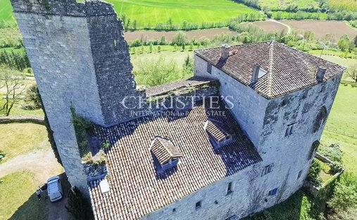 The Stunning, Noble Chateau Featuring Majestic Towers