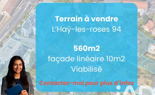 Terrain à L'Haÿ-les-Roses, Île-de-France, France 1