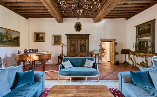 A Restored 17th Century Chateau With Outbuildings, A Garden, A Swimming Pool, A Secondary