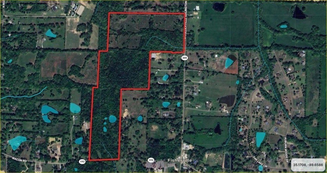 Land in Bartlett, Tennessee, United States 1 - 15266878