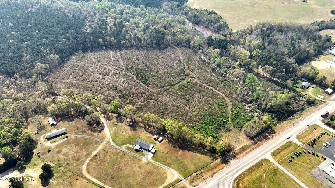 Terrain à Barnesville, Géorgie, États-Unis 3 - 17628548