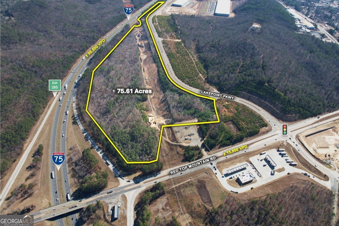 Land in Cartersville, Georgia, United States 1 - 17636060