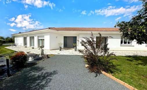 An Elegant, 19th Century Chateau And Its Outbuildings In Vendee's Lowland Bocage Countryside On