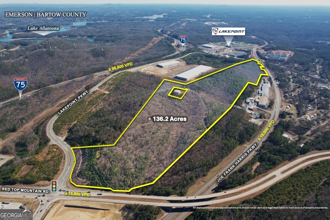 Land in Emerson, Georgia, United States 1 - 17636046