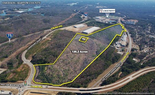 Land in Emerson, Georgia, United States 1
