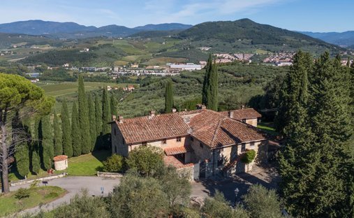 Tuscany| Historic Tuscan Castle With Land For Sale Near Florence