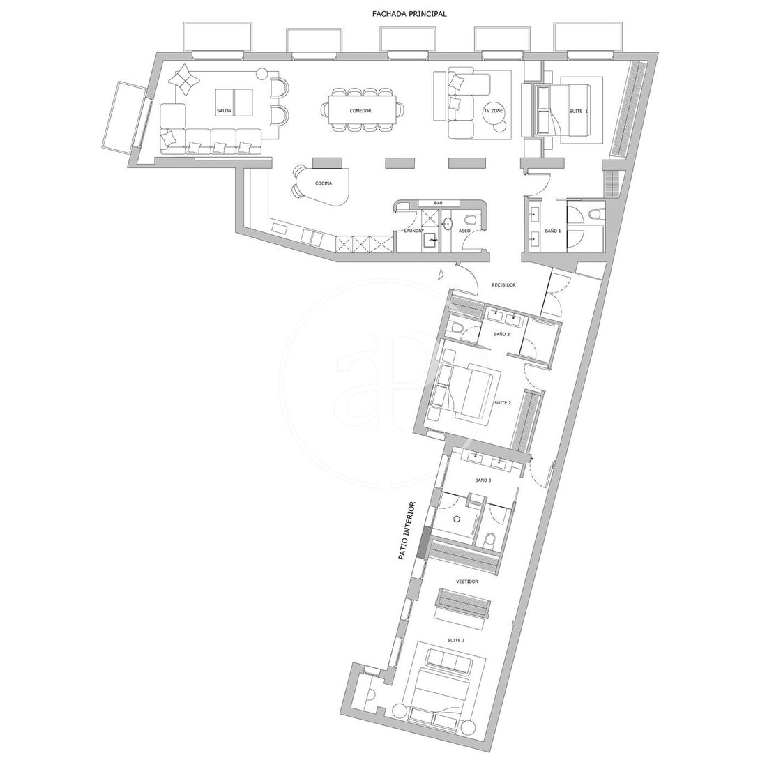 Apartment in Chamberi, Madrid, Spain 4 - 17641999