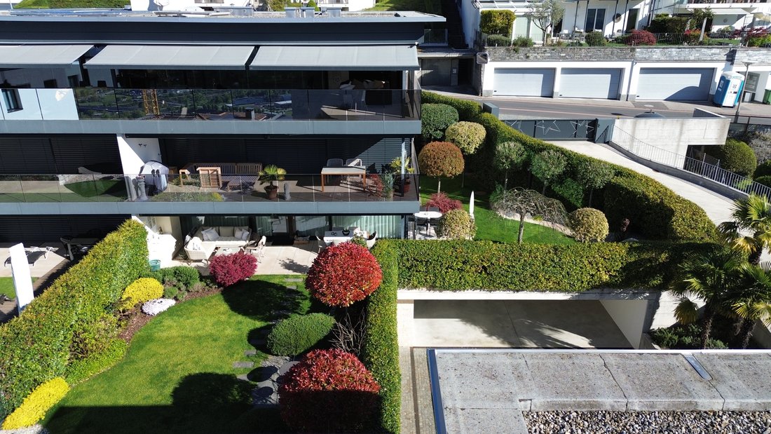 Private Garden Residence Above Lake Maggiore | Locarno Monti, Switzerland