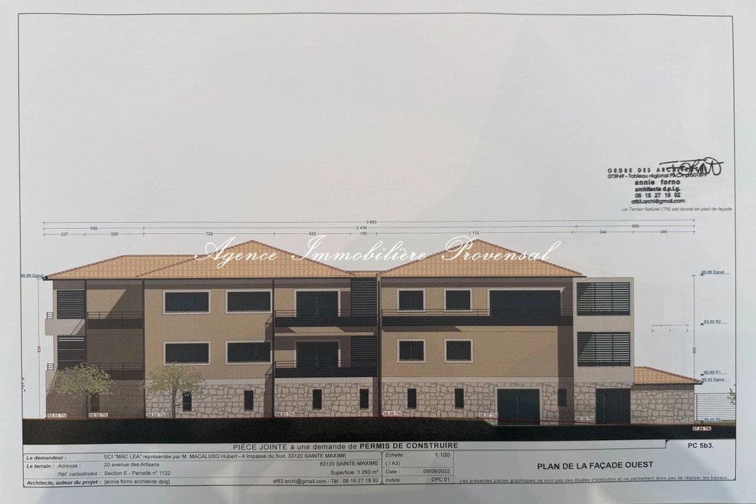 Land in Ville-Les Saquedes-Le Bouillonnet, Sainte-Maxime, France 5 - 17652285