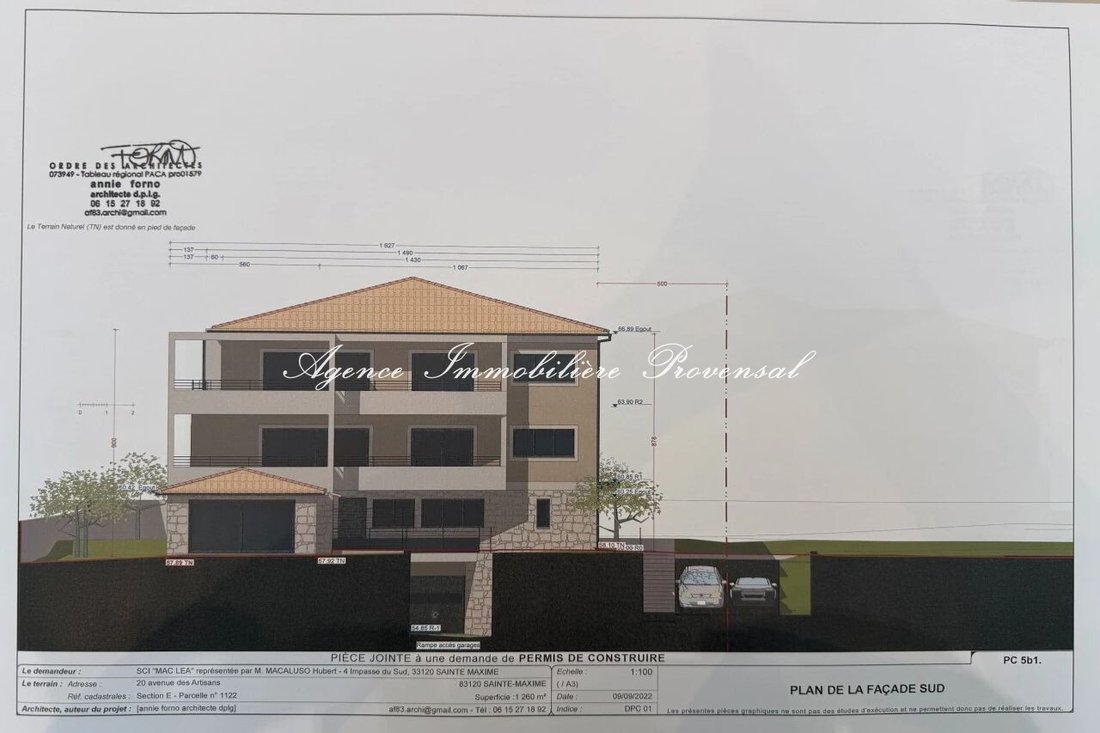 Land in Ville-Les Saquedes-Le Bouillonnet, Sainte-Maxime, France 3 - 17652285