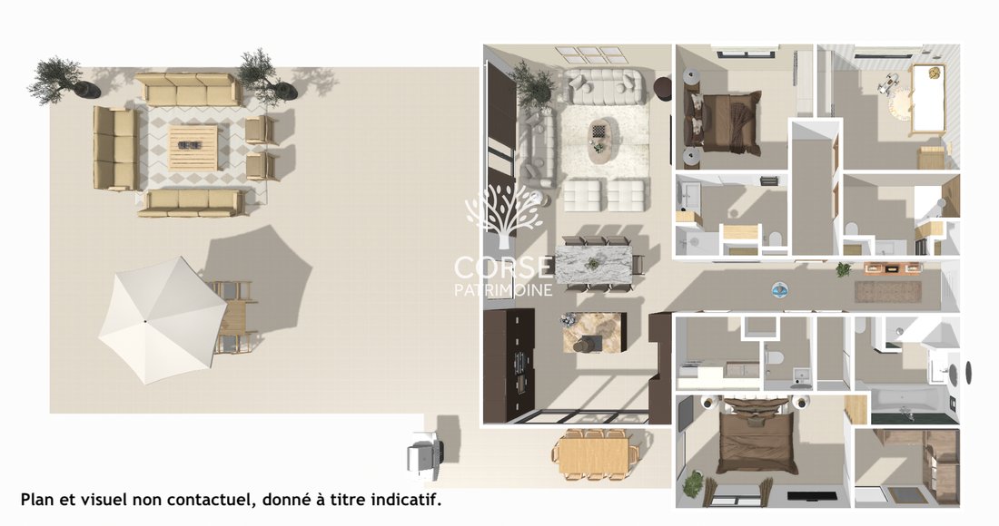 Apartment in Porto-Vecchio, Corsica, France 2 - 17652449