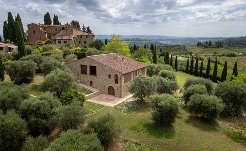Casa en San Gimignano, Toscana, Italia 1