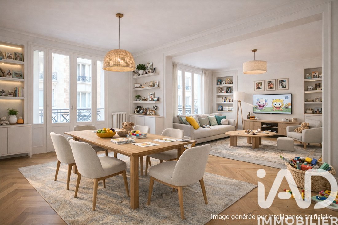 Apartment in Auteuil Nord, Paris 16e Arrondissement, Paris 1 - 17657989