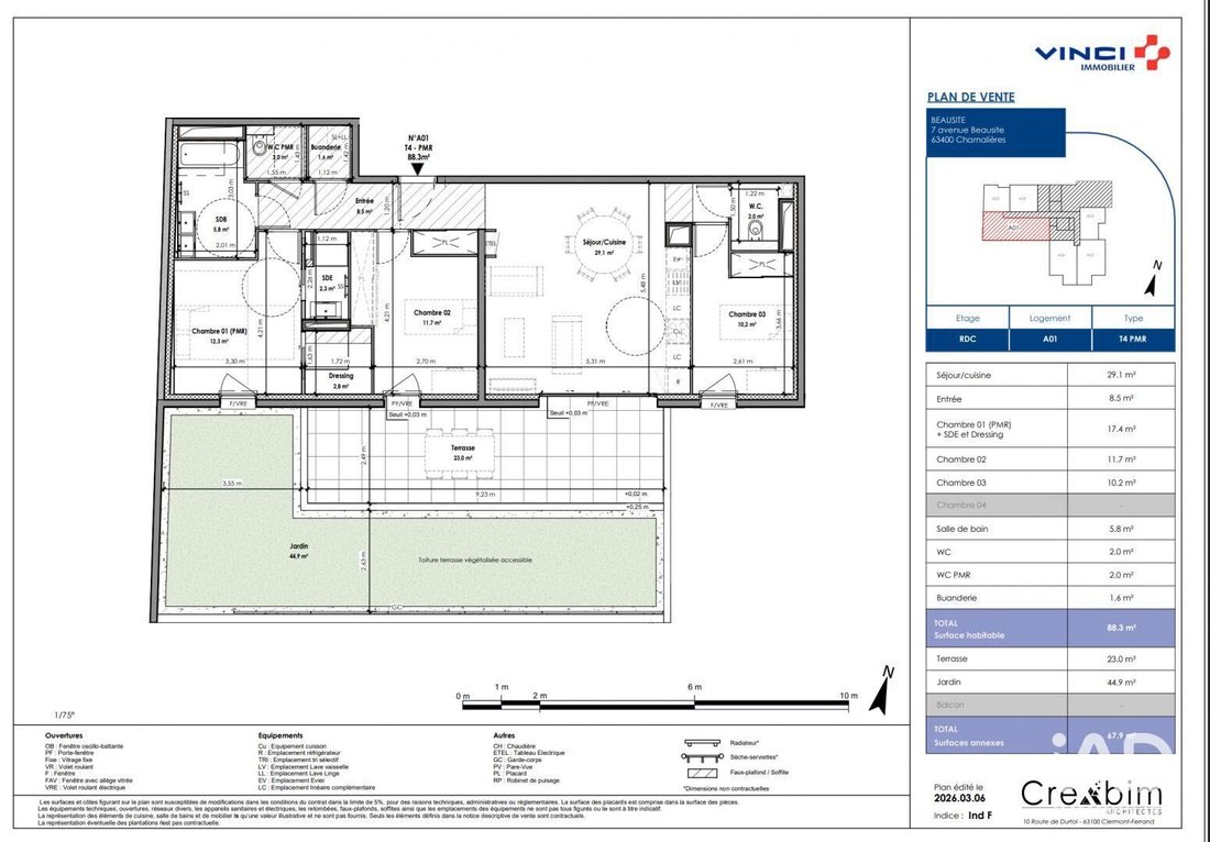Apartment in Les Galoubies, Chamalieres, France 1 - 17658588