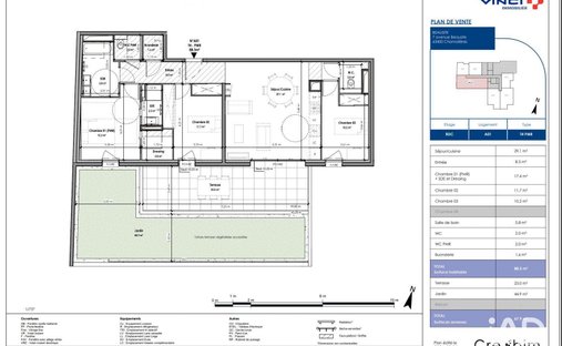 Apartment in Les Galoubies, Chamalieres, France 1