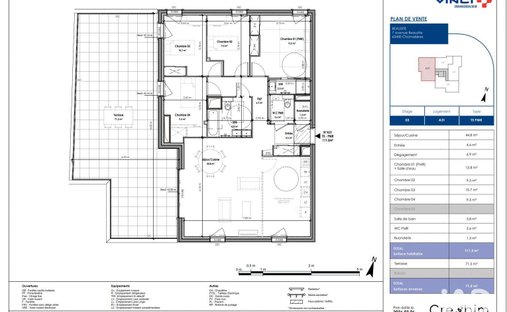 Apartment in Les Galoubies, Chamalieres, France 1