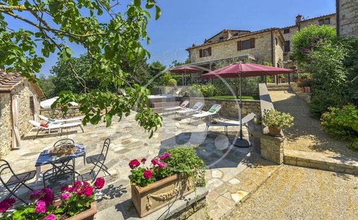 Villa en Gaiole in Chianti, Toscana, Italia 1