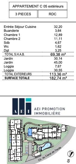 Apartment in Village, Villeneuve-Loubet, France 5 - 17663731