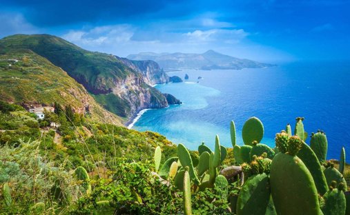 Land in Lipari, Sicily, Italy 1