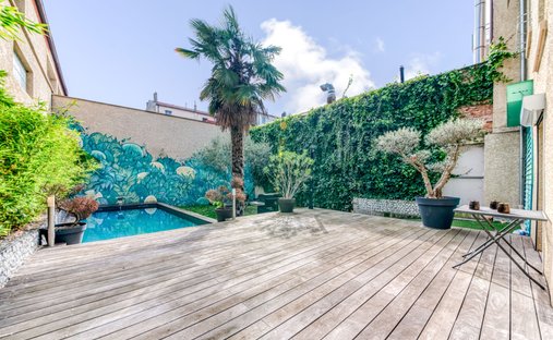 House in Les Poulettes, Villeurbanne, France 1