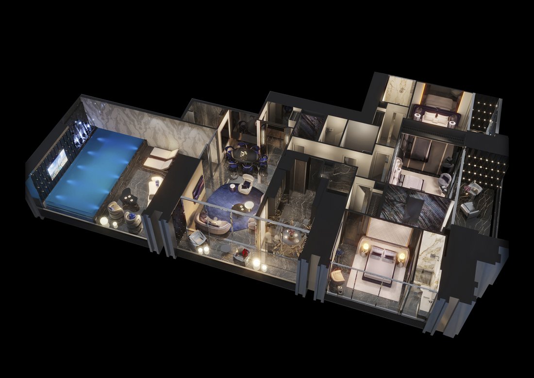 Apartment in Ras al-Khaimah Emirate, United Arab Emirates 1 - 17664189