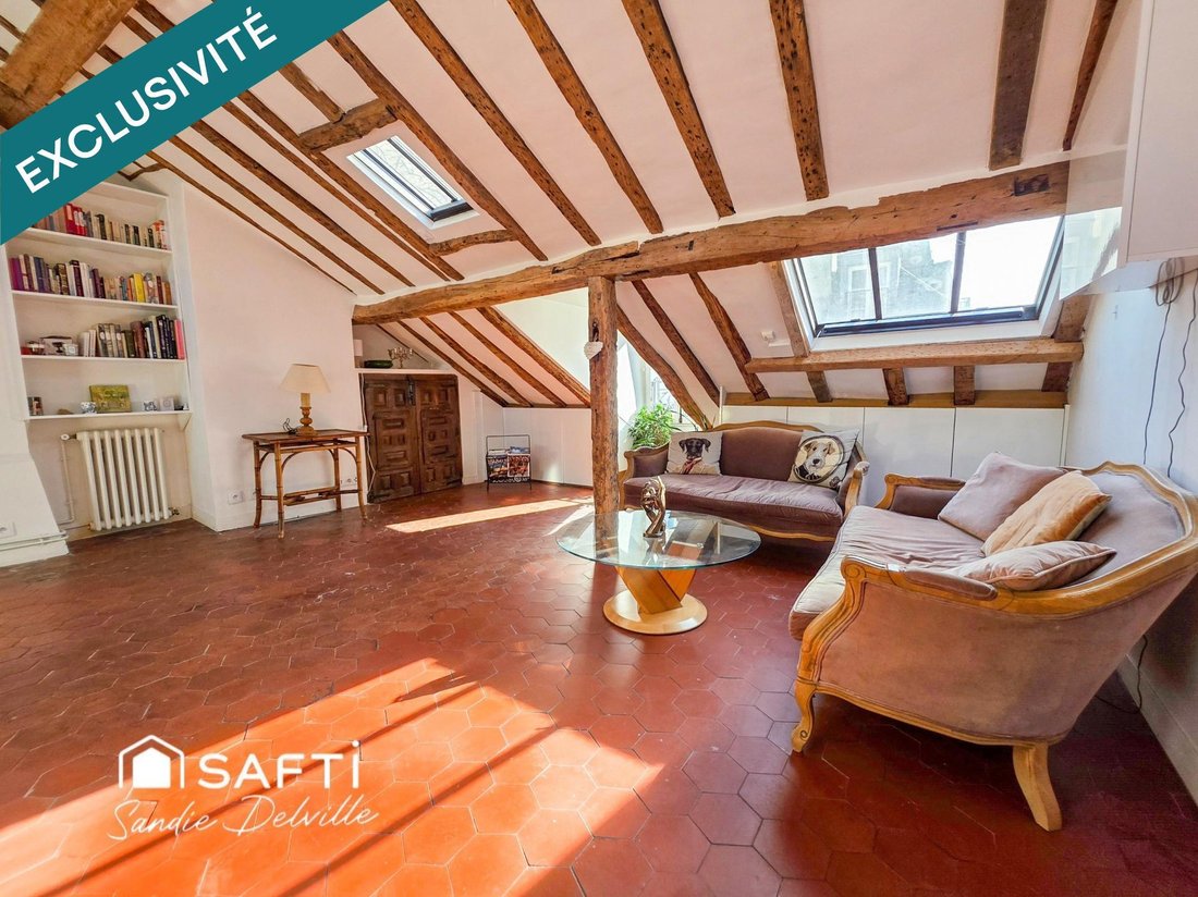 Apartment in Saint Gervais, Paris 4e Arrondissement, Paris 5 - 17664530