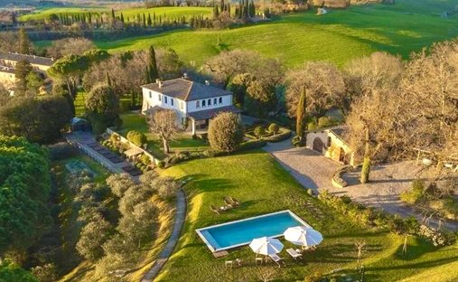 Villa en Buonconvento, Toscana, Italia 1