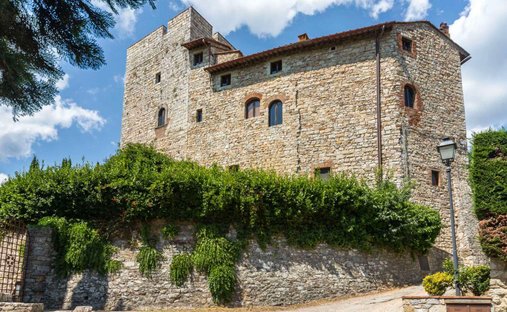 Castle in Radda in Chianti, Tuscany, Italy 1