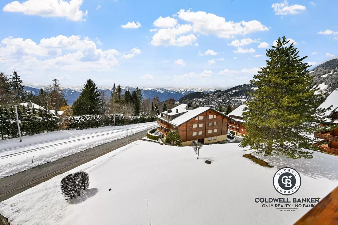 Villars Charming 3.5 Room Apartment With Balcony