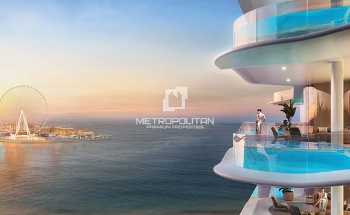 Apartamento en Dubai Marina, Dubái, Emiratos Árabes Unidos 1